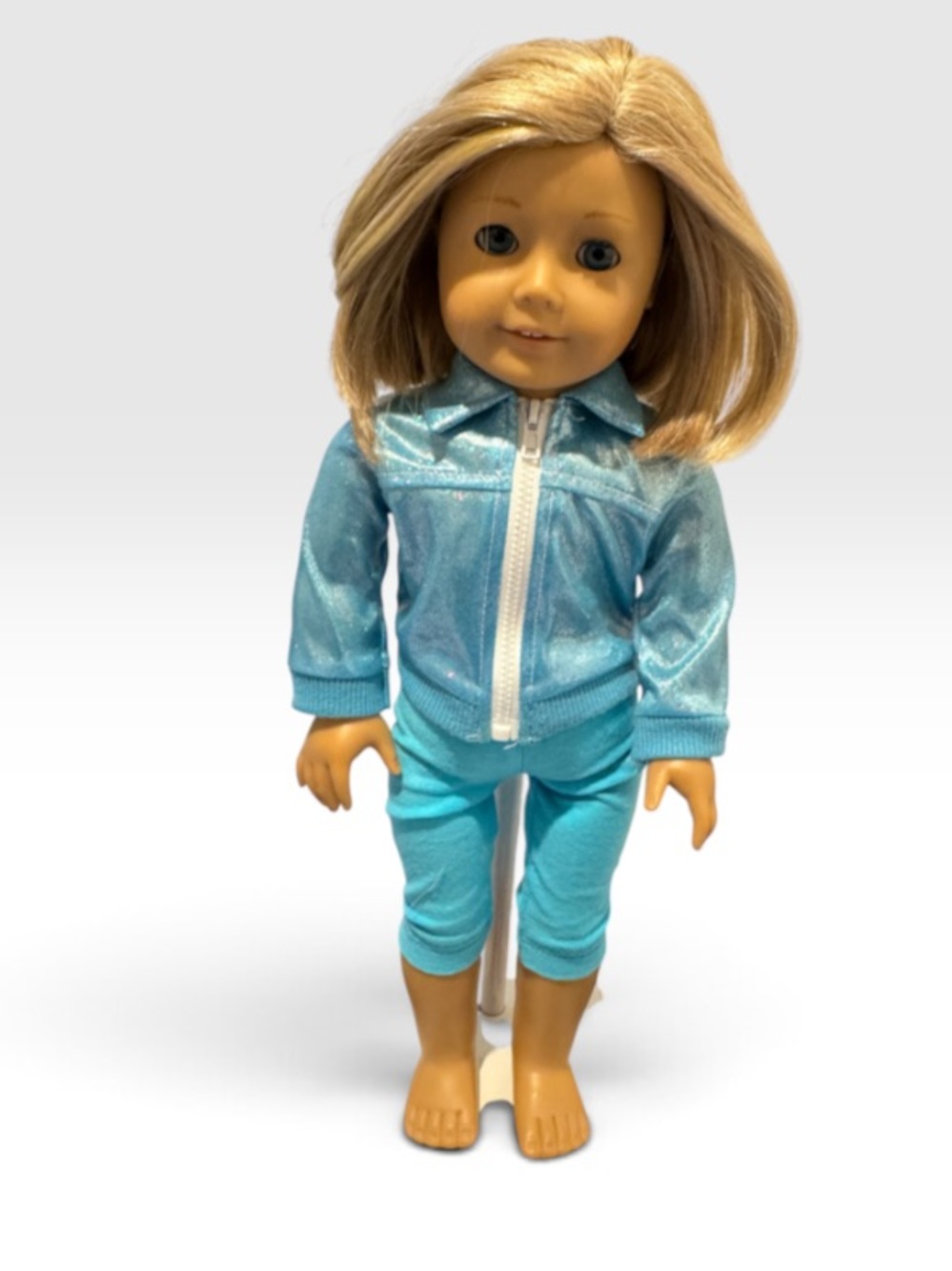 American Girl Kit Kittredge Doll Historical Blonde Bob Blue Eyes TLC
